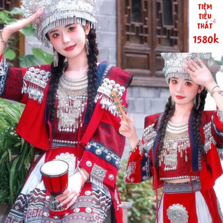 Trang phục miêu cương đỏ mẫu mới