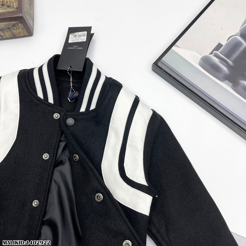 Áo khoác bomber S.aint Lau.rent cho bé