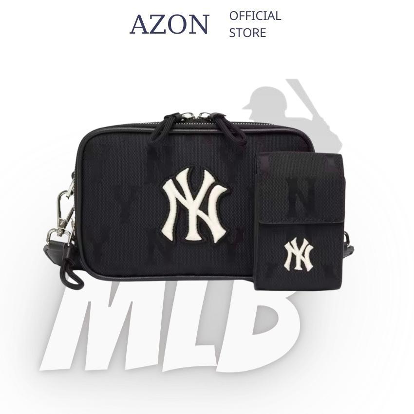 Túi Đeo Chéo Thời Trang Nam Nữ MLB NY Đeo Hông Chống Nước Kèm Túi Nhỏ Mẫu Mới Hiện Nay _ AZON 07