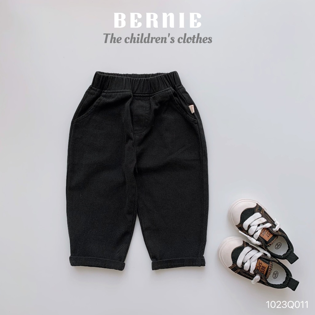 Quần dài bé trai size nhí cho bé từ 7-19kg Bernie - Quần kaki bé trai đi chơi đi học- 1023Q011