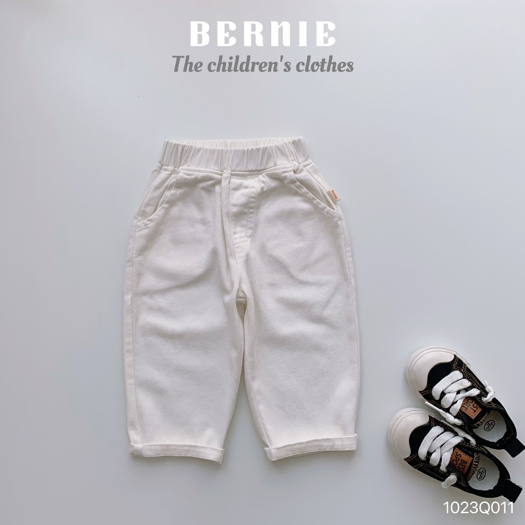 Quần dài bé trai size nhí cho bé từ 7-19kg Bernie - Quần kaki bé trai đi chơi đi học- 1023Q011