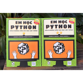 Sách - Em học Python, Sách hướng dẫn vui học lập trình