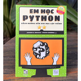 Sách - Em học Python, Sách hướng dẫn vui học lập trình