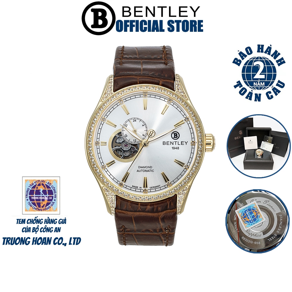 Đồng hồ nam dây da Bentley BL1784-252 BL1784-252KCD-S2