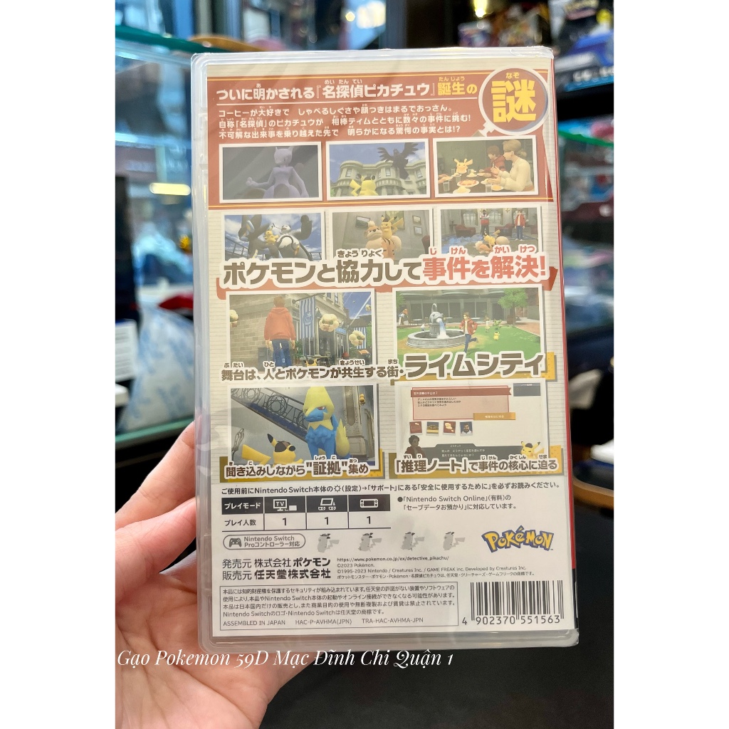 Băng Game Detective Pikachu Returns Nintendo Switch - Nguyên seal