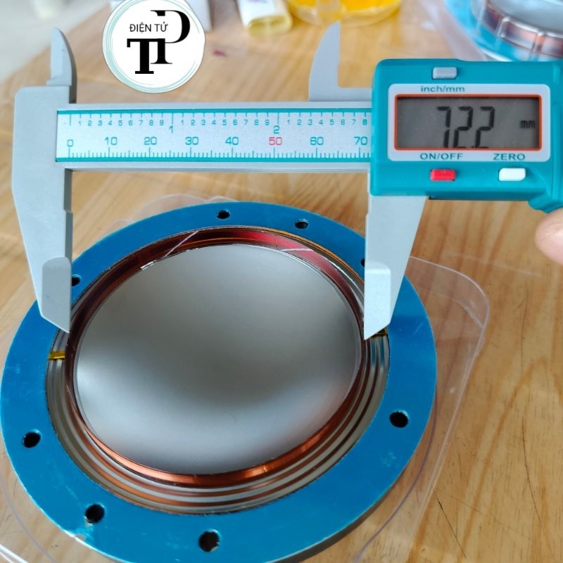 Coil treble 750 không cọc 72.2mm dây đồng tròn
