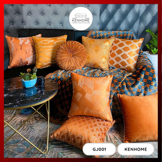 Gối tựa lưng gối tựa sofa, gối vuông trang trí hoa văn hiện đại kích thước 45x45cm