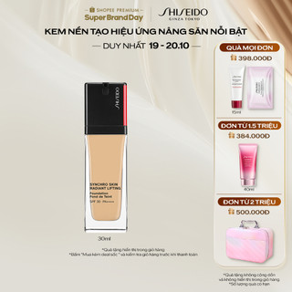 Phấn nền dạng lỏng Shiseido Synchro Skin Radiant Lifting Foundation 30ml