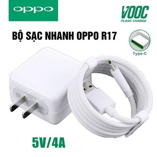  Sạc nhanh Oppo VOOC Type C và Micro R17 20w Cáp sạc nhanh oppo và dây sạc Oppo type C AGV TECH bảo hành 6 tháng 