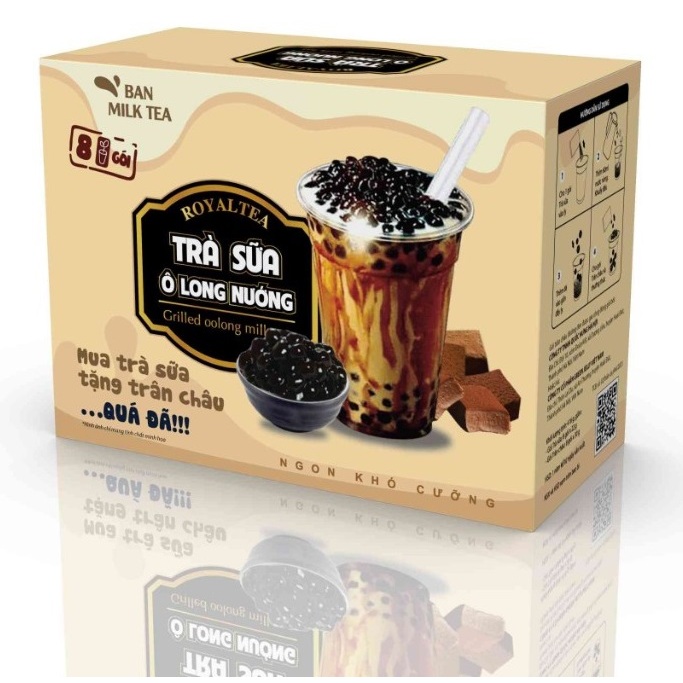 Trà Sữa ô Long Nướng BAN MILK TEA