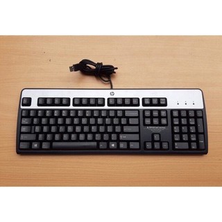 Bàn phím hp / dell cũ siêu bền cổng usb dùng cho văn phòng - bàn phím cũ cổng usb cho pc, desktop