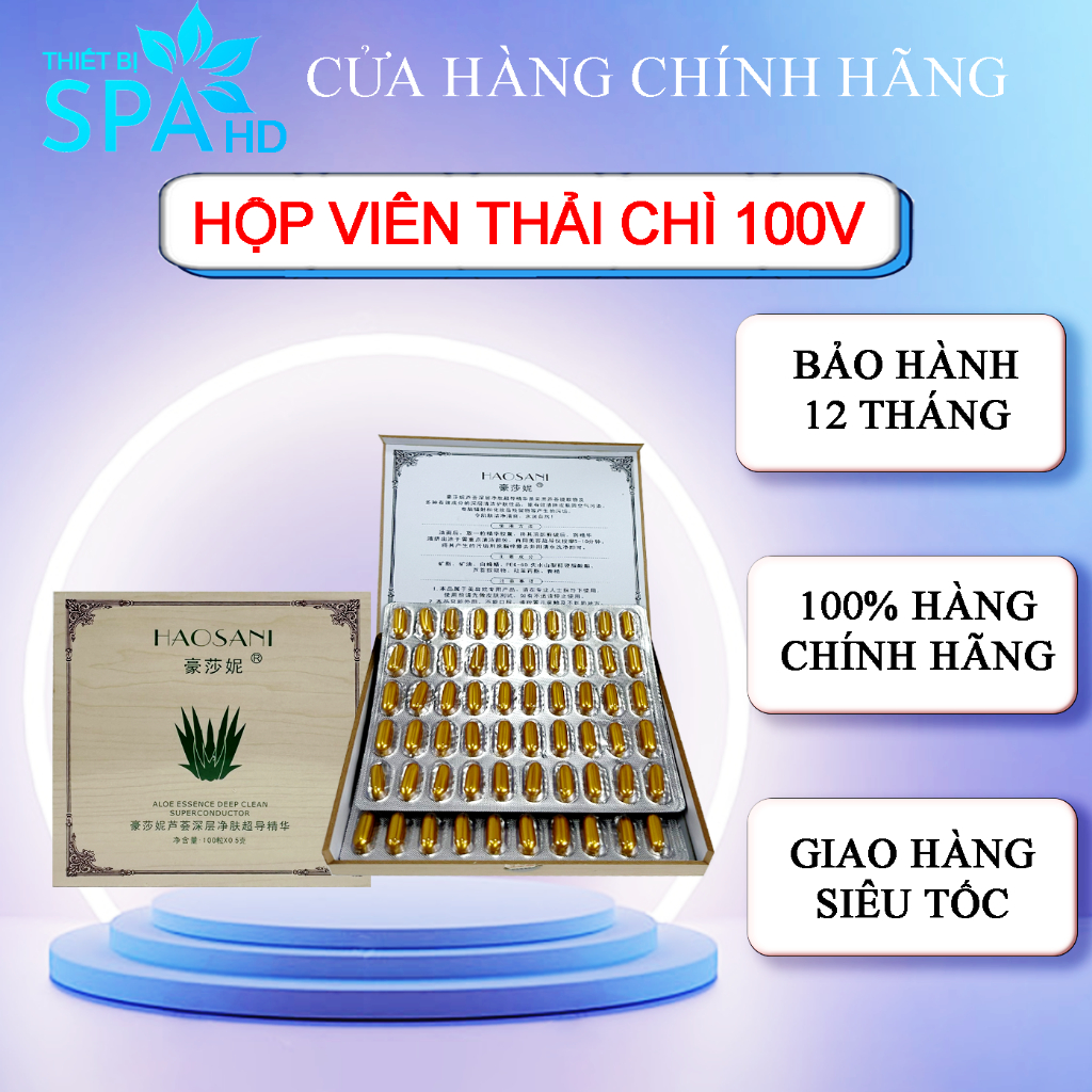 Thải Chì Haosani ( vỉ 50 viên )
