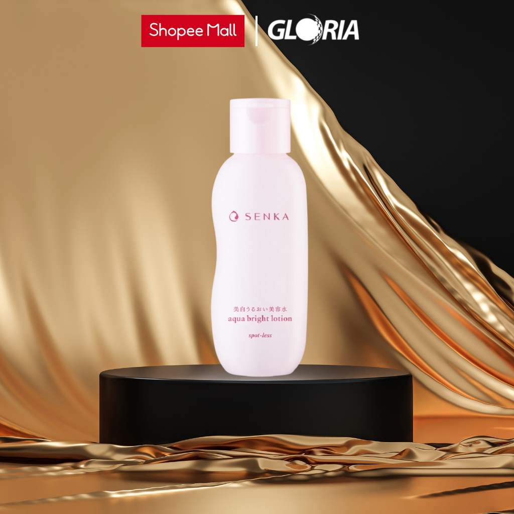 Nước Dưỡng Giúp Làm Mềm Và Sáng Da Senka Aqua Bright Lotion 200ml