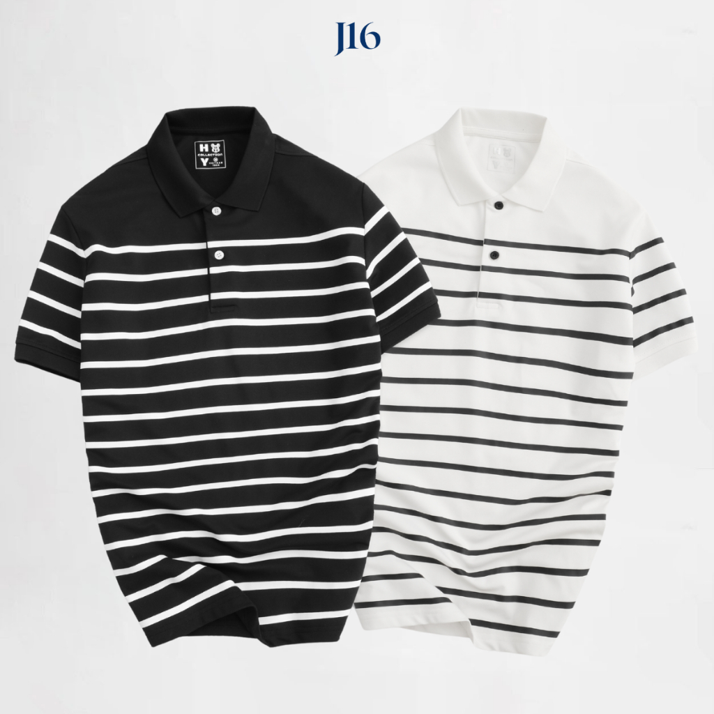 Áo Polo Nam Có Cổ JACKSON Vải Cá Sấu Cotton Thoáng Khí Co Giãn 4 Chiều - J16