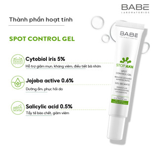 Gel Chấm Mụn Laboratorios Babé Spot Control Gel 8ml