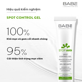 Gel Chấm Mụn Laboratorios Babé Spot Control Gel 8ml