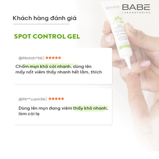 Gel Chấm Mụn Laboratorios Babé Spot Control Gel 8ml