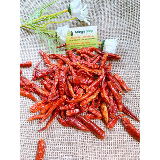 Ớt khô nguyên quả ( đã cắt cuống) gói 500g- 1kg