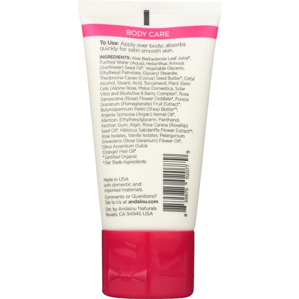 Sữa dưỡng thể hương hoa hồng Andalou Naturals 50ml