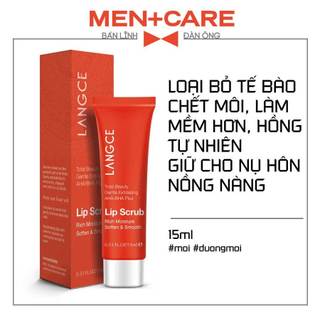 GEL LÀM SẠCH TẾ BÀO CHẾT CHO MÔI - 1 PHÚT - TRÁI CÂY 15ml LANGCE DÀNH CHO NAM