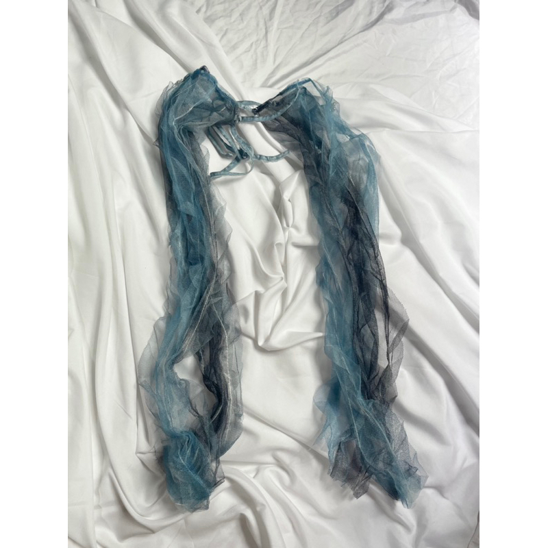 Set đồ si custom halloween xanh đen đại dương bí ẩn váy tua rua phối ren