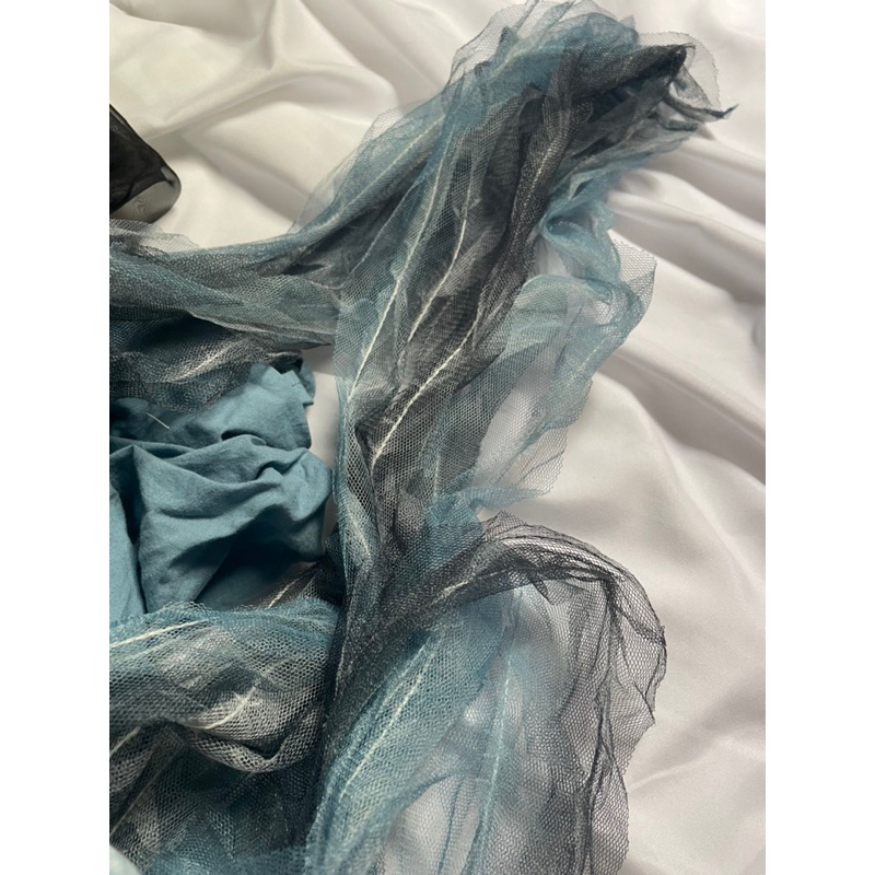 Set đồ si custom halloween xanh đen đại dương bí ẩn váy tua rua phối ren