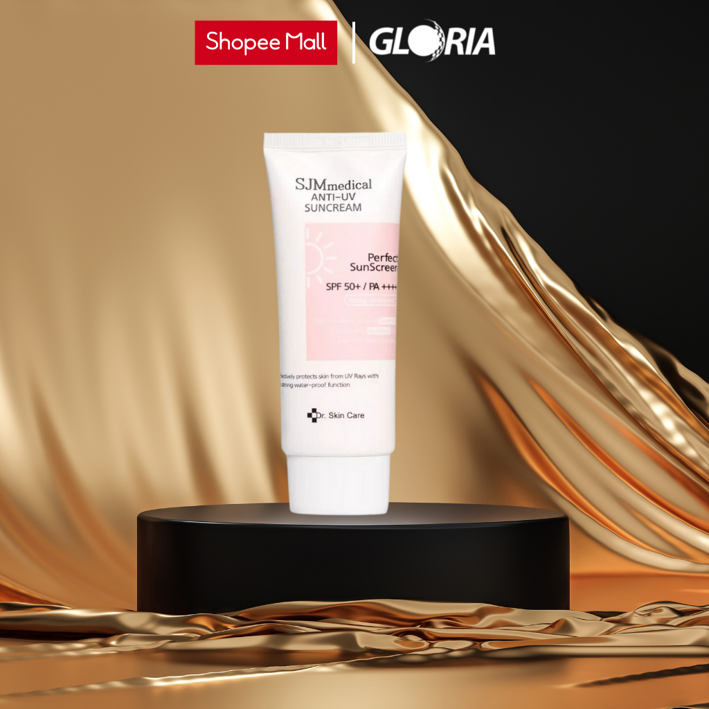 Kem Chống Nắng SJM Medical Anti-UV Sunscream Chống Nước Nâng Tone Da Dành Cho Da Khô, Da Thường 60ml