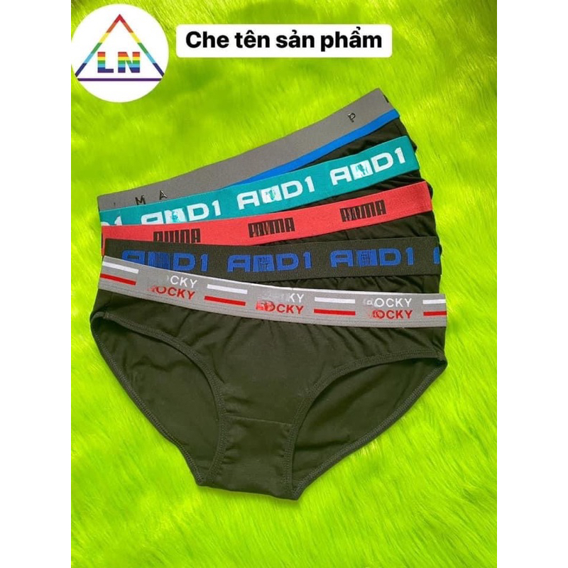 Combo 5 quần lót tomboy, quần sịp thiết kế riêng cho tomboy, quần lót nữ,cotton 100%