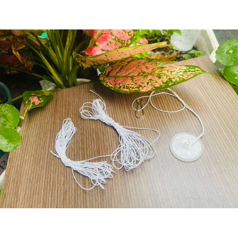 Combo 2 dây thun tập cầu lông tại nhà + 1 móc treo tập cầu