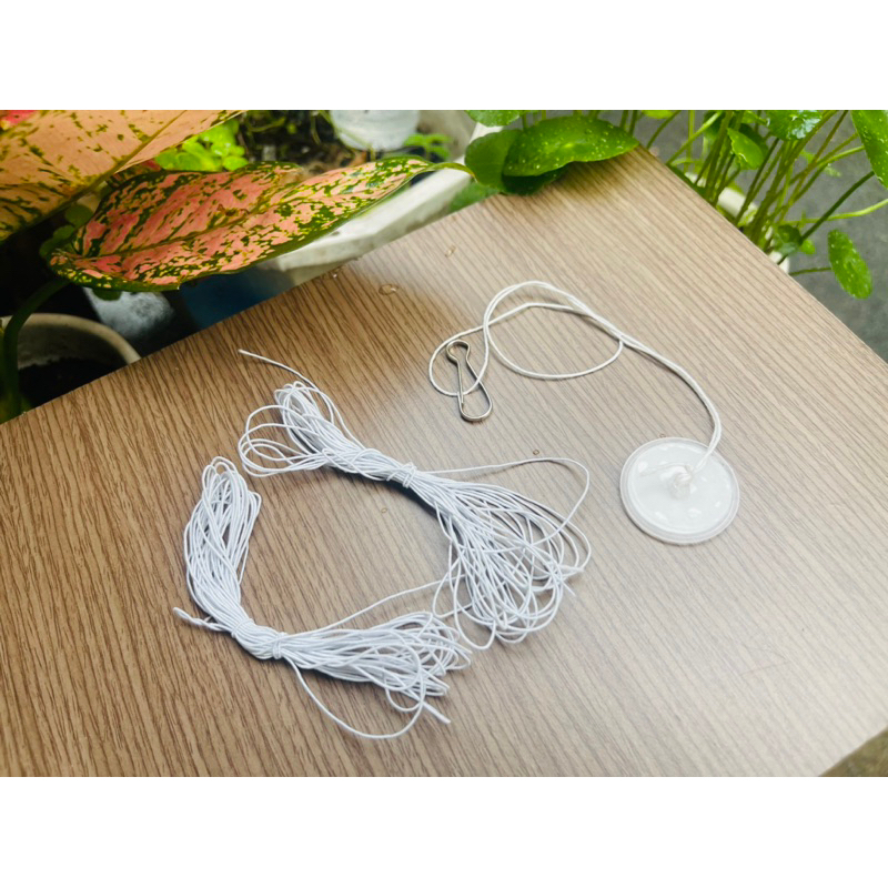 Combo 2 dây thun tập cầu lông tại nhà + 1 móc treo tập cầu