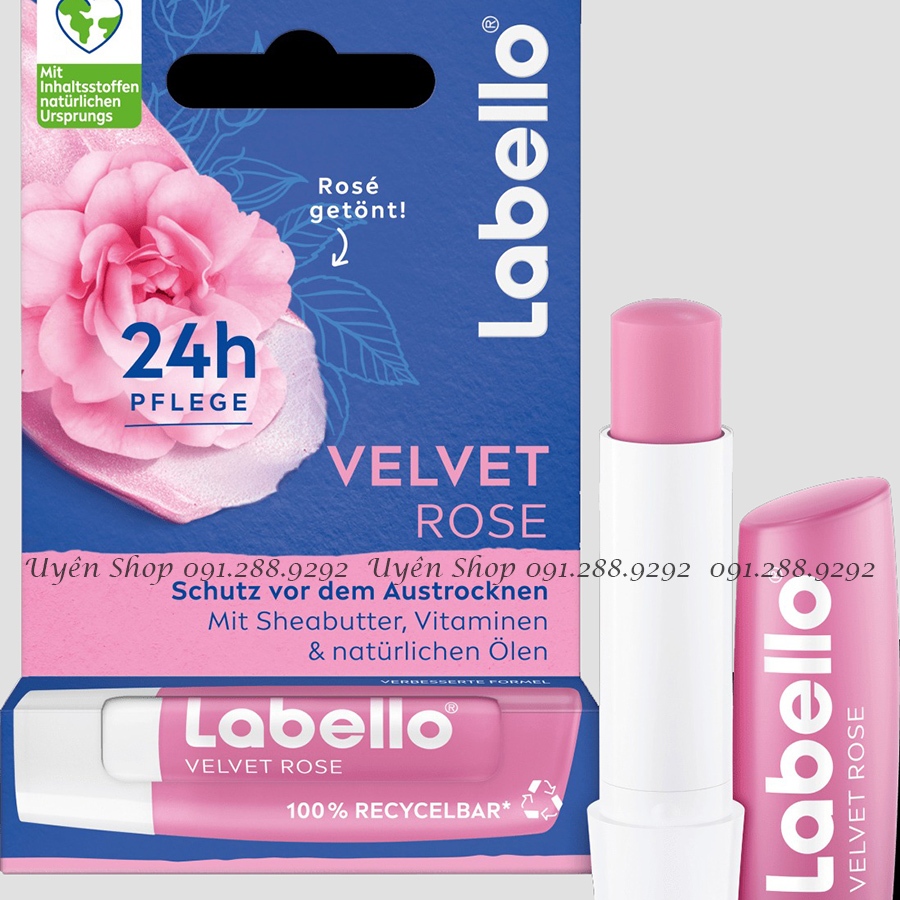 Son dưỡng môi Labello các loại, có màu - thỏi 4.8g