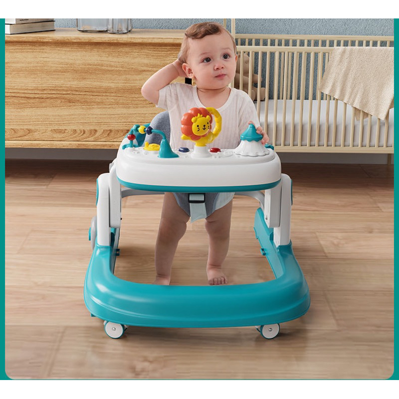 Xe tập đi chữ U cho bé. Xe tập đi cao cấp có nhạc và bàn ăn