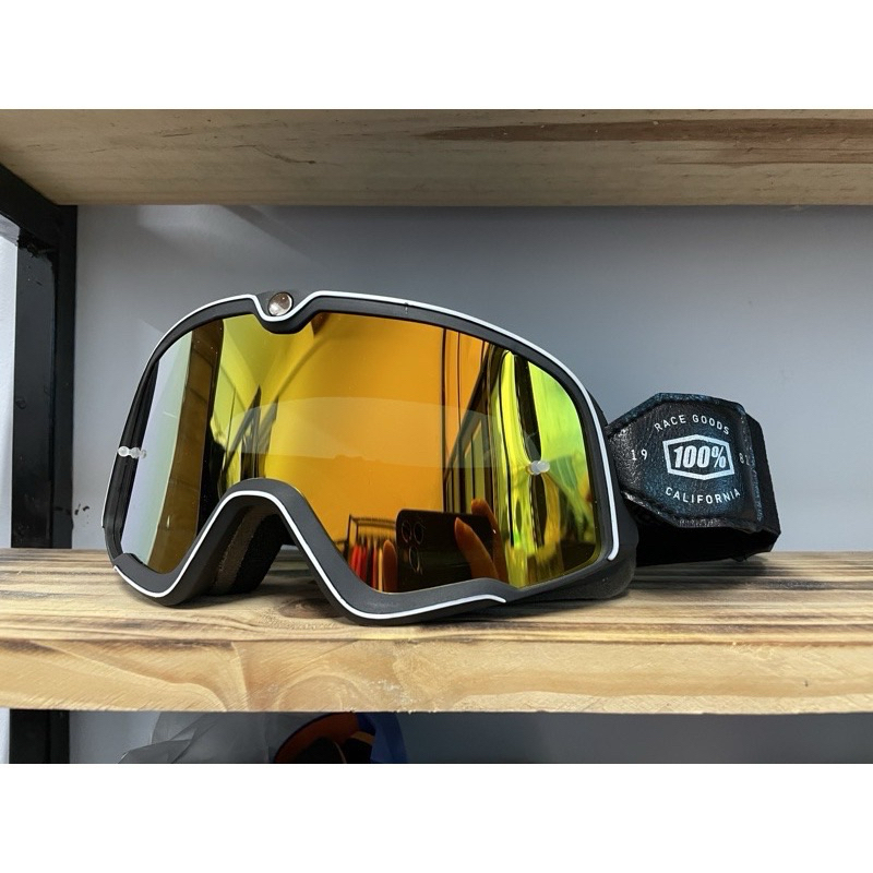 Kính bảo hộ gắn nón bảo hiểm classic