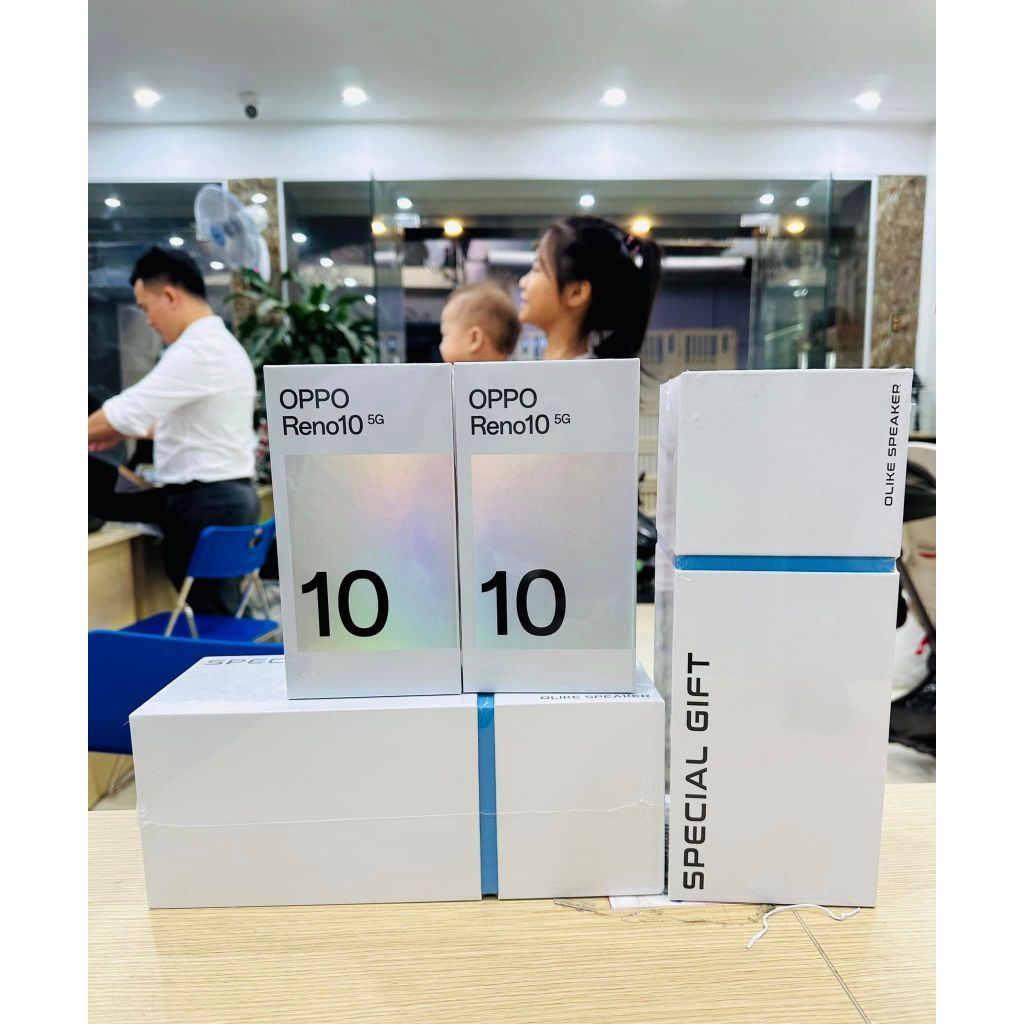 Điện thoại OppO Reno 10 ram 8gb/256gb fullbox 100% Pin trâu 5000mAh Chíp MediaTek Dimensity 7050