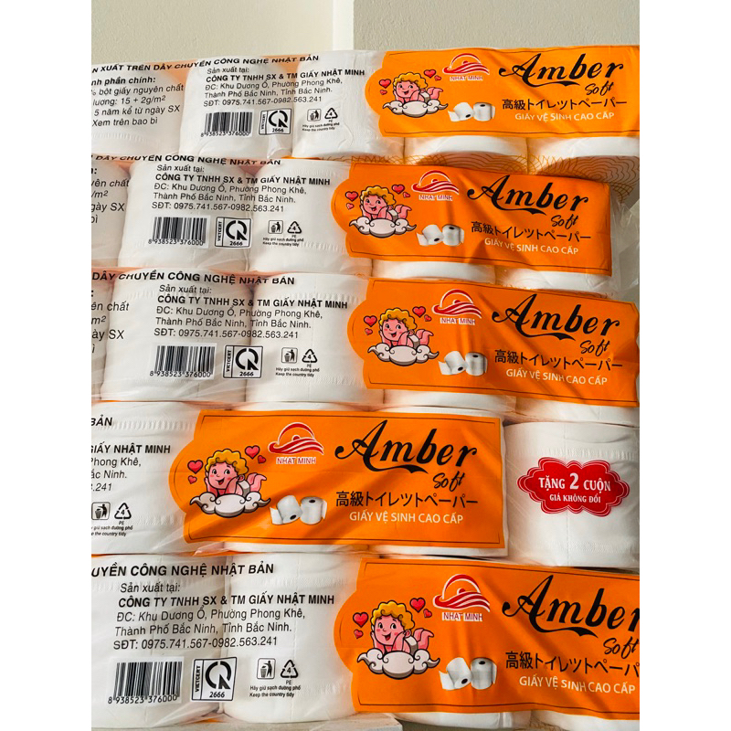 Giấy vệ sinh cao cấp Amber