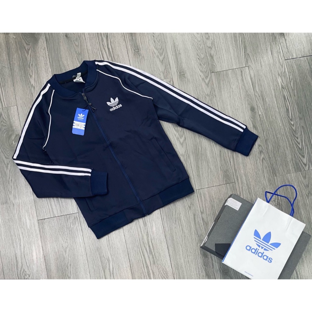 Áo Khoác 3 sọc Nam Nữ Thêu chữ ADIDASS nhiều màu chất mịn dày dặn mẫu siêu hot 2023