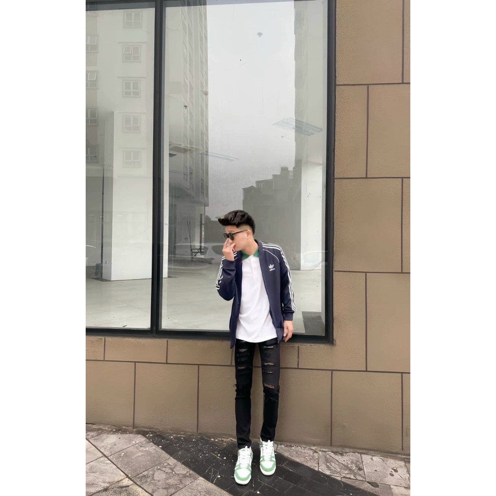 Áo Khoác 3 sọc Nam Nữ Thêu chữ ADIDASS nhiều màu chất mịn dày dặn mẫu siêu hot 2023