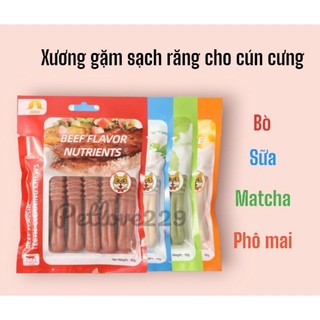 Xương gặm canxi sạch răng, xương thưởng cho cún cưng