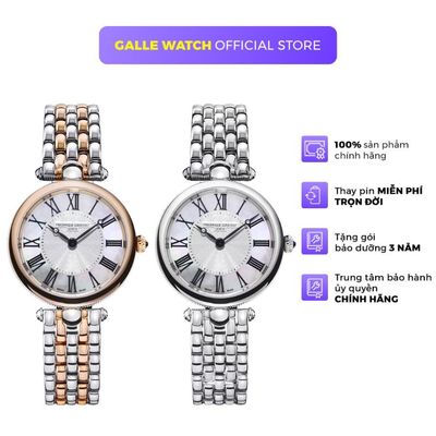 Đồng hồ nữ Frederique Constant FC-200MPW2AR mặt kính Sapphire thời trang, chịu nước 3ATM, dây thép đeo tay