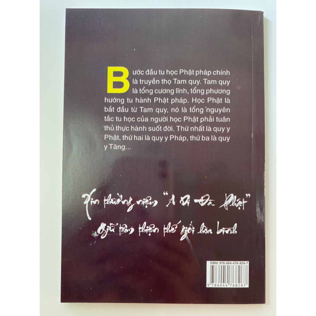 Sách - Truyền Thọ Tam Quy