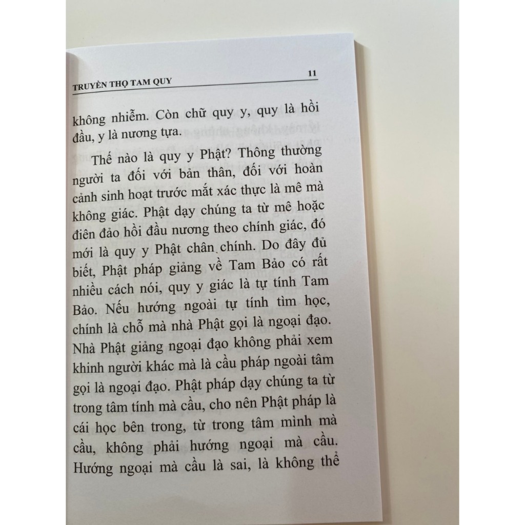 Sách - Truyền Thọ Tam Quy