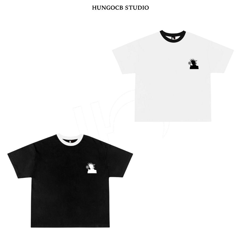 Áo Thun thêu Boxy   Pocket Ver2 - Hungocb.Studio