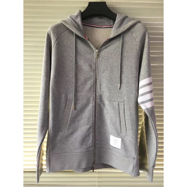 ÁO KHOÁC NỈ THOM SIÊU HOT HIT_ÁO KHOÁC THOME SỌC TAY - Hottrend 2023