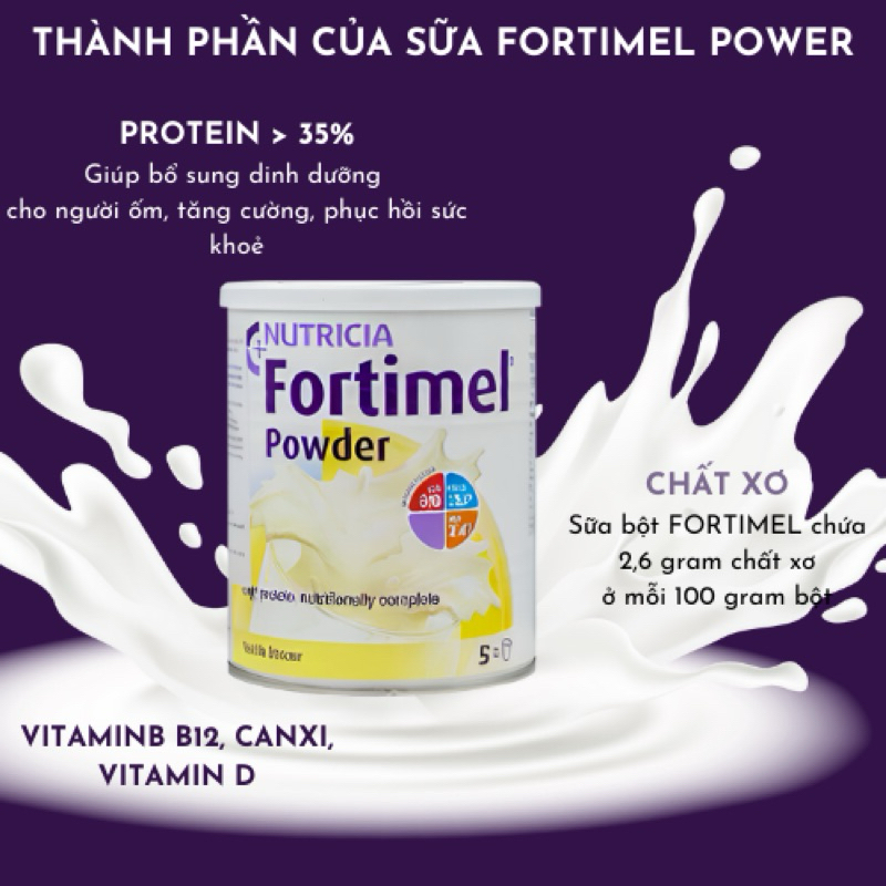 SỮA DINH DƯỠNG CHO BỆNH NHÂN UNG THƯ FORTIMEL  335g