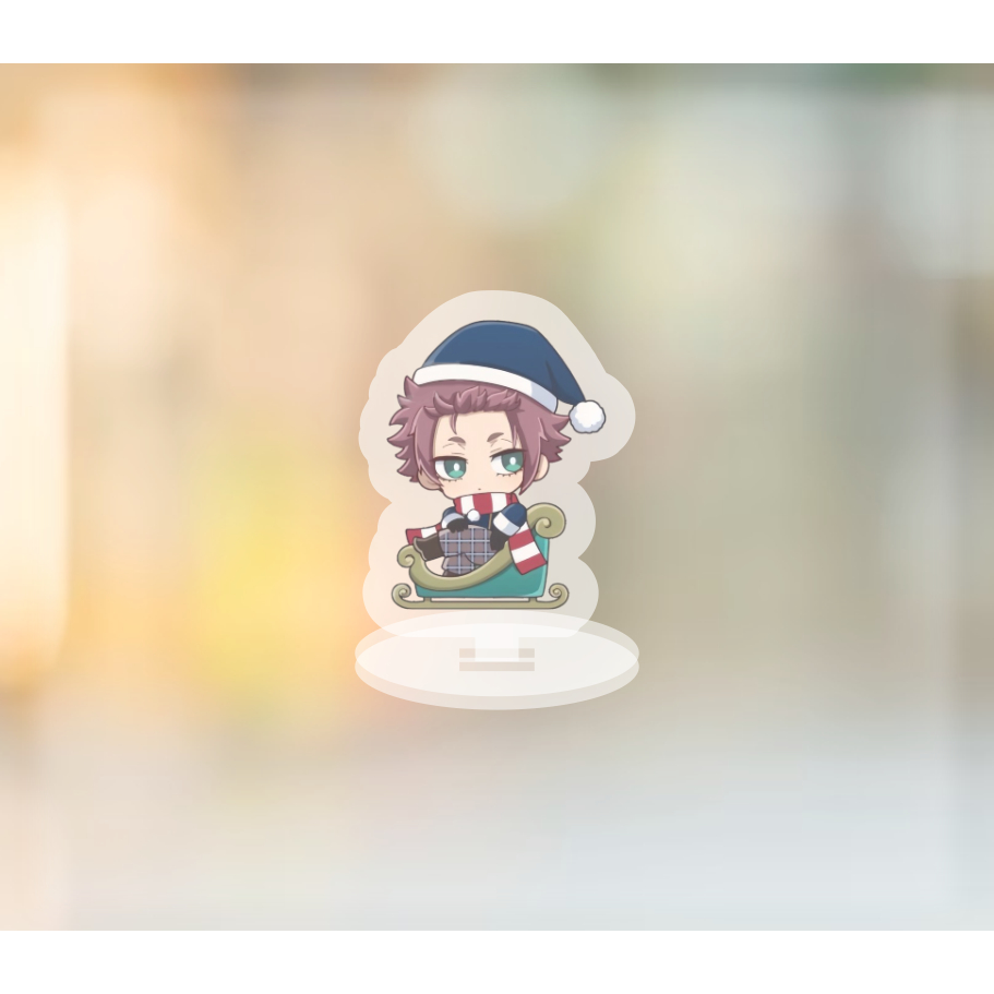 Mô hình standee nhận vật truyện tranh blue lock - jjk chibi noel dễ thương 3cm nlp shop
