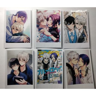 Card/ Pola artist Anime Blue lock char Nagi, Reo