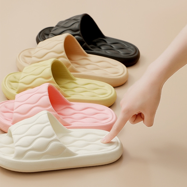 Dép đi trong nhà nam nữ, mang văn phòng, xốp siêu nhẹ, êm chân, bám sàn chống trơn