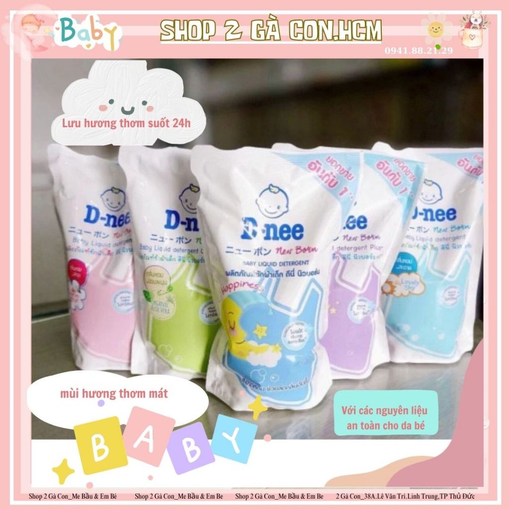 Nước giặt xả D nee Thái Lan