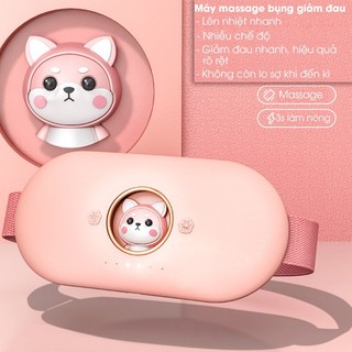 Massage Làm Ấm Bụng Giảm Đau Bụng Đau Lưng Cho Phụ Nữ Đến Kì,Chườm Nóng Giảm Đau Bụng Kinh Đai đeo thắt lưng