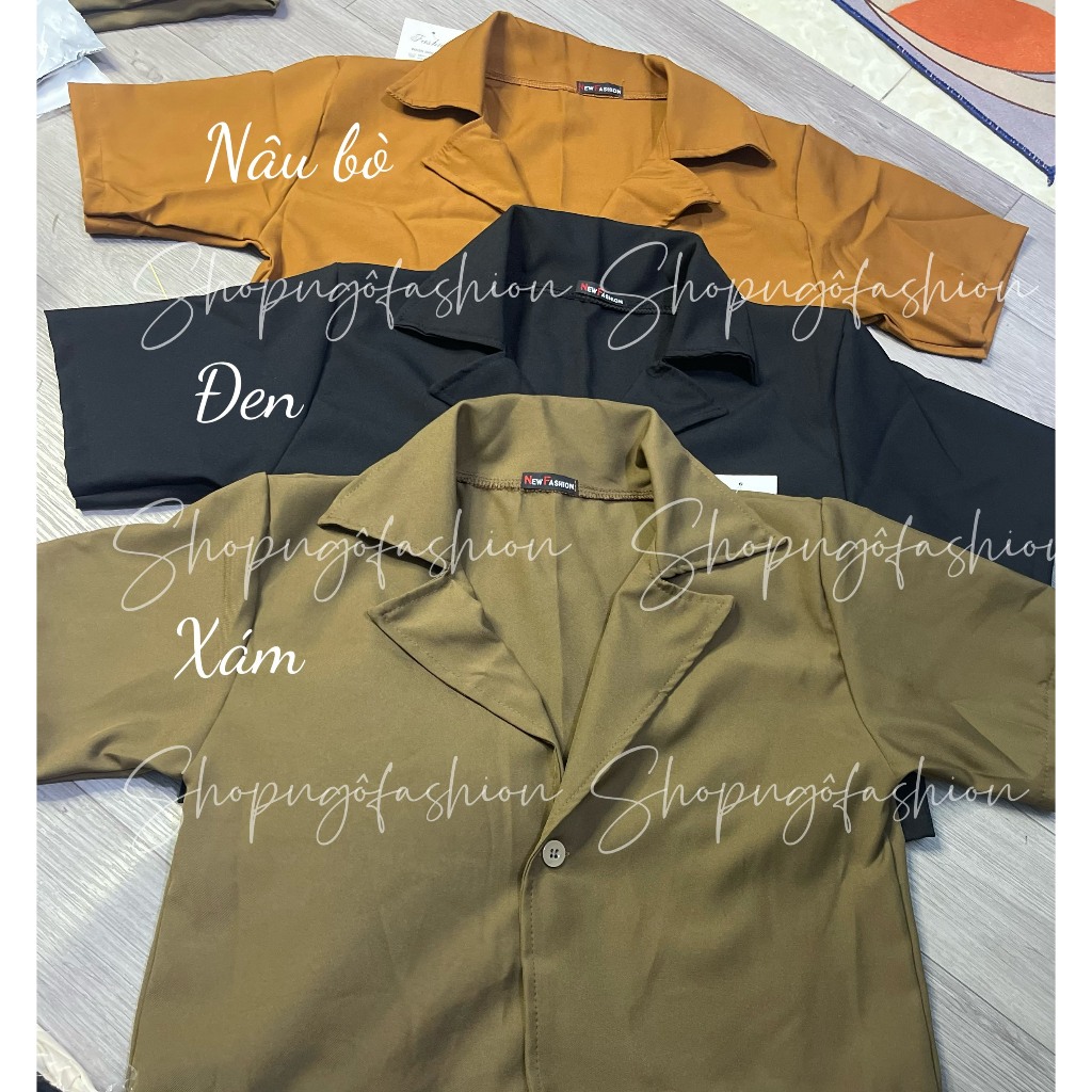 Set váy vest 3 món nữ áo crotop tay ngắn mix chân váy dáng chữ A dài thanh lịch  - SHOPNGÔ FASHION